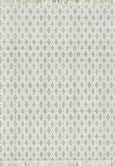 Dynamic Rugs LOLA 2120-190 Ivory and Charcoal